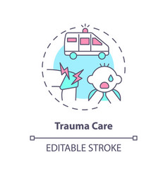 Trauma Care Concept Icon