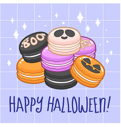 Happy Halloween Macarons