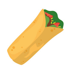 Mexican Burrito Icon