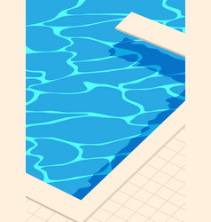 Swimming Pool With Diving Board