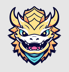 Cute Dragon Head Art