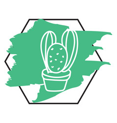 San Pedro Cactus Icon On White Background