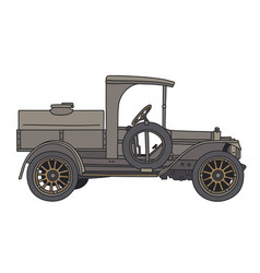 Vintage Military Tank Truck