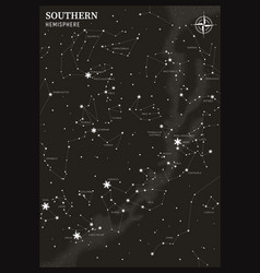 Southern Hemisphere Star Map