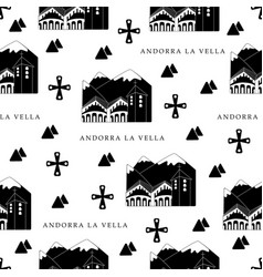 Andorra La Vella Seamless Pattern