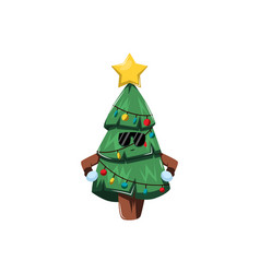 Christmas Tree Character Design