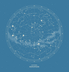 Southern Hemisphere Star Map