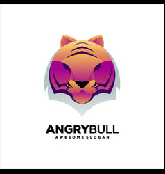 Tiger Colorful Gradient Logo