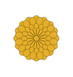 Flower Icon Chrysanthemum