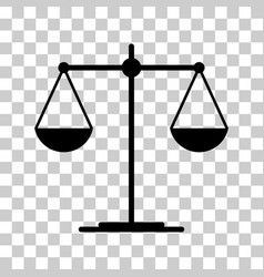 Scale Equal Icon Lawyer Crime Web Sign Protection