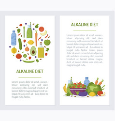 Alkaline Diet Set Flyers