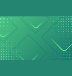 Elegant Gradient Geometric Green Background