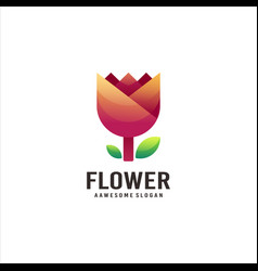 Flower Colorful Gradient Logo