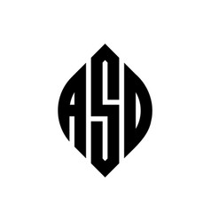 Asd Circle Letter Logo Design With Circle