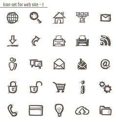 Icons Sketches For The Site