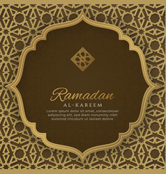 Ramadan Kareem Social Media Post