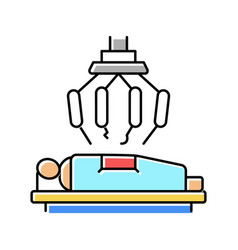 Robotic Surgery Color Icon