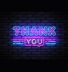 Thank You Neon Sign Vintage You Neon