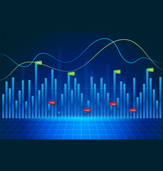 Stock Market Profit And Loss Concept