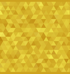 Abstract Gold Color Triangle And Hexagon