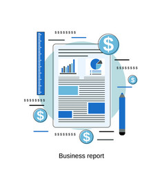 Business Report Concept