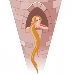 Princess Rapunzel In Tower