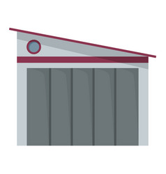 Garage Door Icon Roll Cartoon For Car