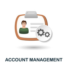 Account Management Icon 3d From Company