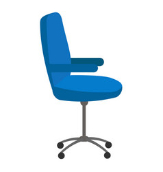 Chair Icon Cartoon Front Office