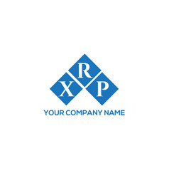 Xrp Letter Logo Design On White Background