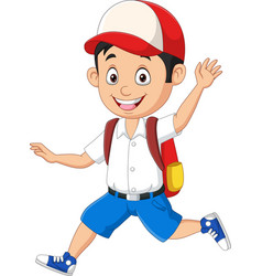 Cute Boy Cartoon Royalty Free Vector Image - Vectorstock