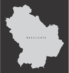 Basilicata Region Map