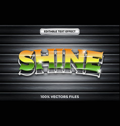 Shine 3d Text Effect Premium