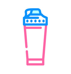 Shaker Smoothie Drink Color Icon