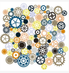 Steampunk Gears Background