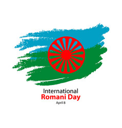 International Romani Day Template Design