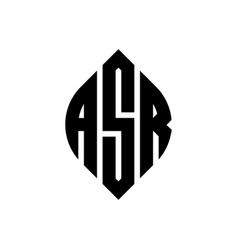 Asr Circle Letter Logo Design With Circle