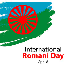 International Romani Day Template Design