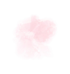 Abstract Pink Or Apricot Watercolor Background