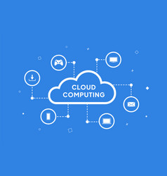 Cloud Computing Technology Concept Storage