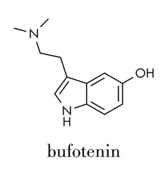 Bufotenin Molecule Tryptamine Present In Several