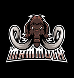 Myth Mammoth Elephant Mascot Sport Esport Logo