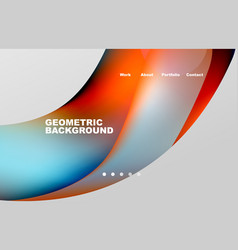 Abstract Liquid Background For Your Landing Page