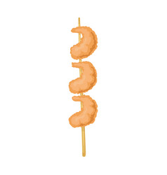 Shrimp Skewer Iconcartoon Icon