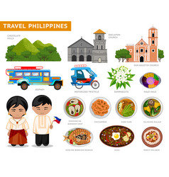 Travel To Philippines Filipinos In National Dress