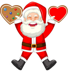 Cute Santa Claus Cartoon Character