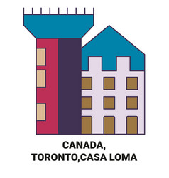 Canada Torontocasa Loma Travel Landmark