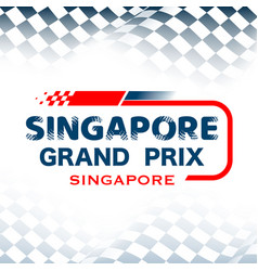 Singapore Grand Prix Checkered Background