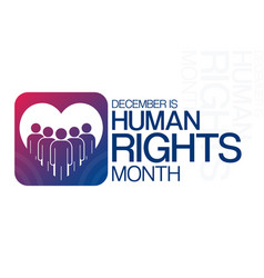 December Is Human Rights Month