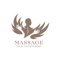 Massage Logo Logo For A Parlor Or